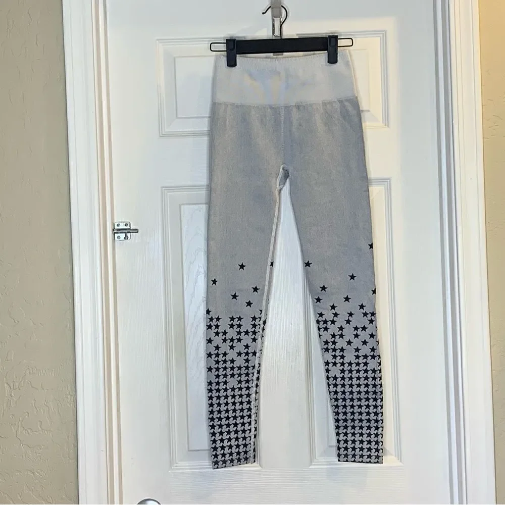 Fabletics High-Waisted Seamless Star Leggings Size XS